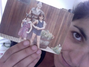 paquita, my sister, and me.